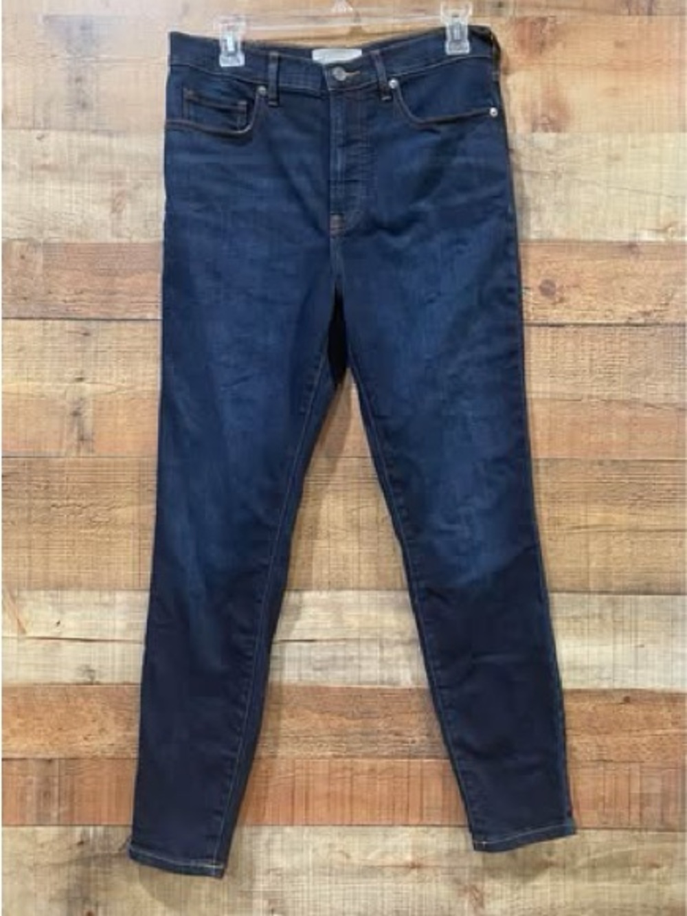 Everlane Women’s High Rise Skinny Jeans in Dark Indigo Size 29 Reg